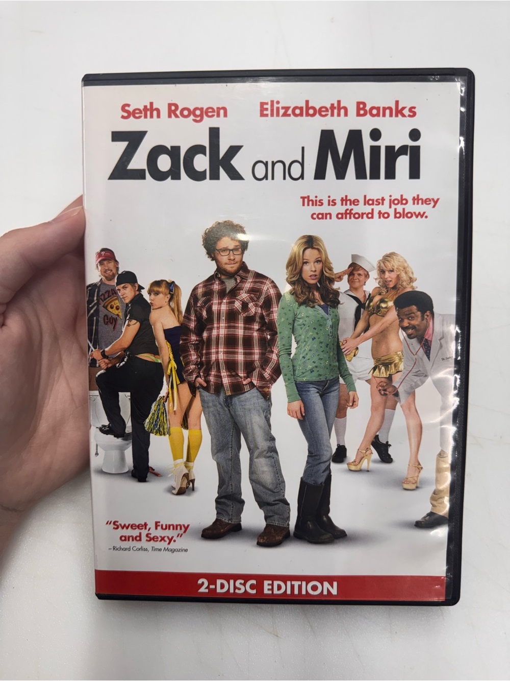 Zack and Miri (DVD, 2008, 2-Disc Set) Movie